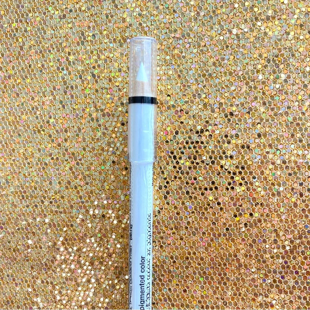 NEW Coloricon Kohl Crayon Eye Liner Pencil, White, 0.04oz